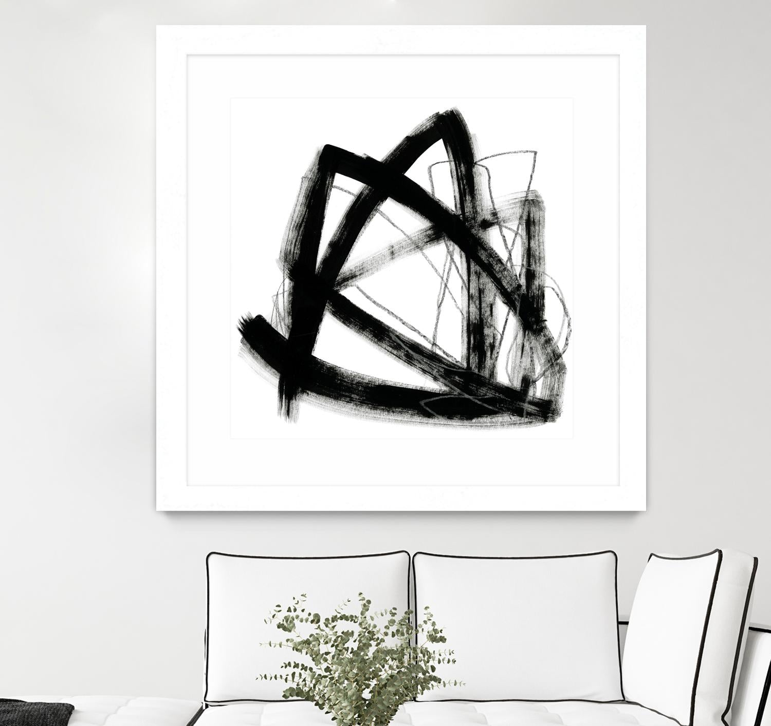 Tessellation IX by June Erica Vess on GIANT ART - black abstract