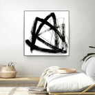 Tessellation IX by June Erica Vess on GIANT ART - black abstract