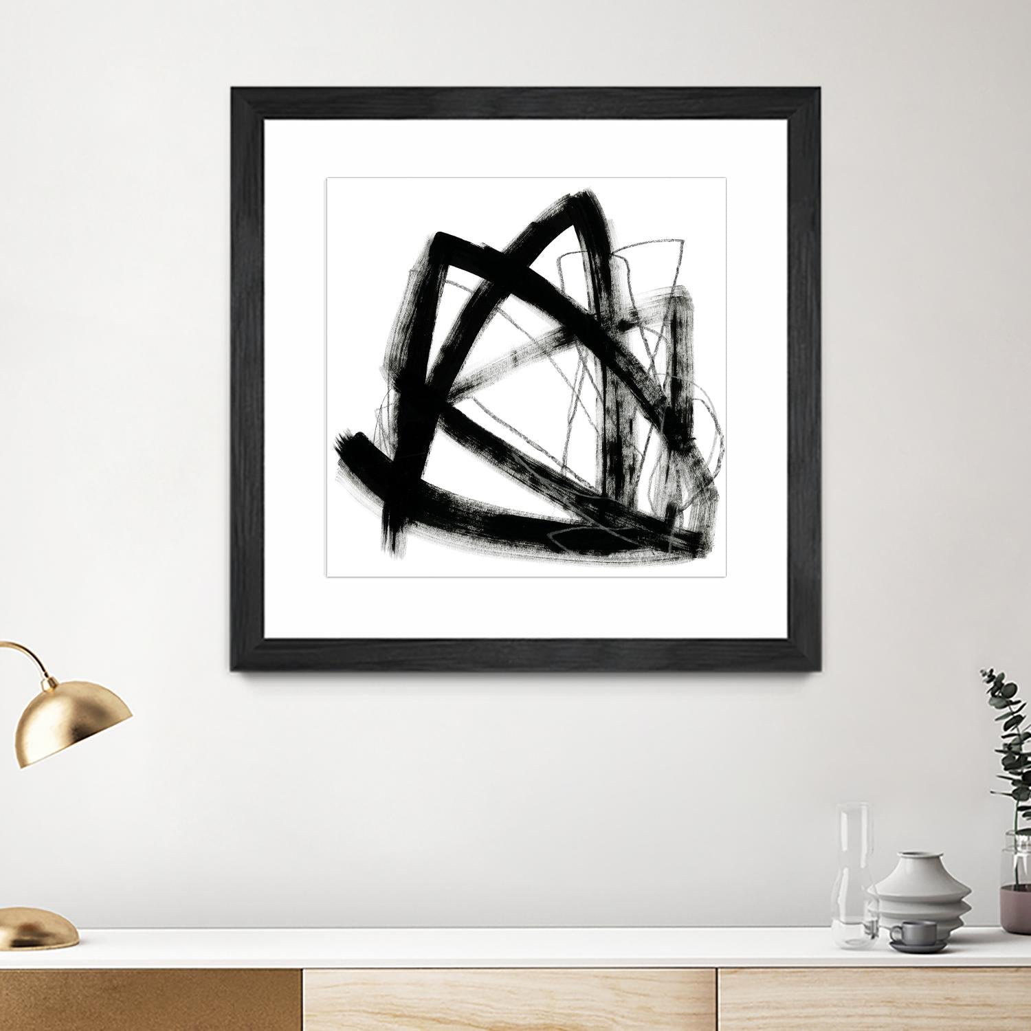 Tessellation IX by June Erica Vess on GIANT ART - black abstract