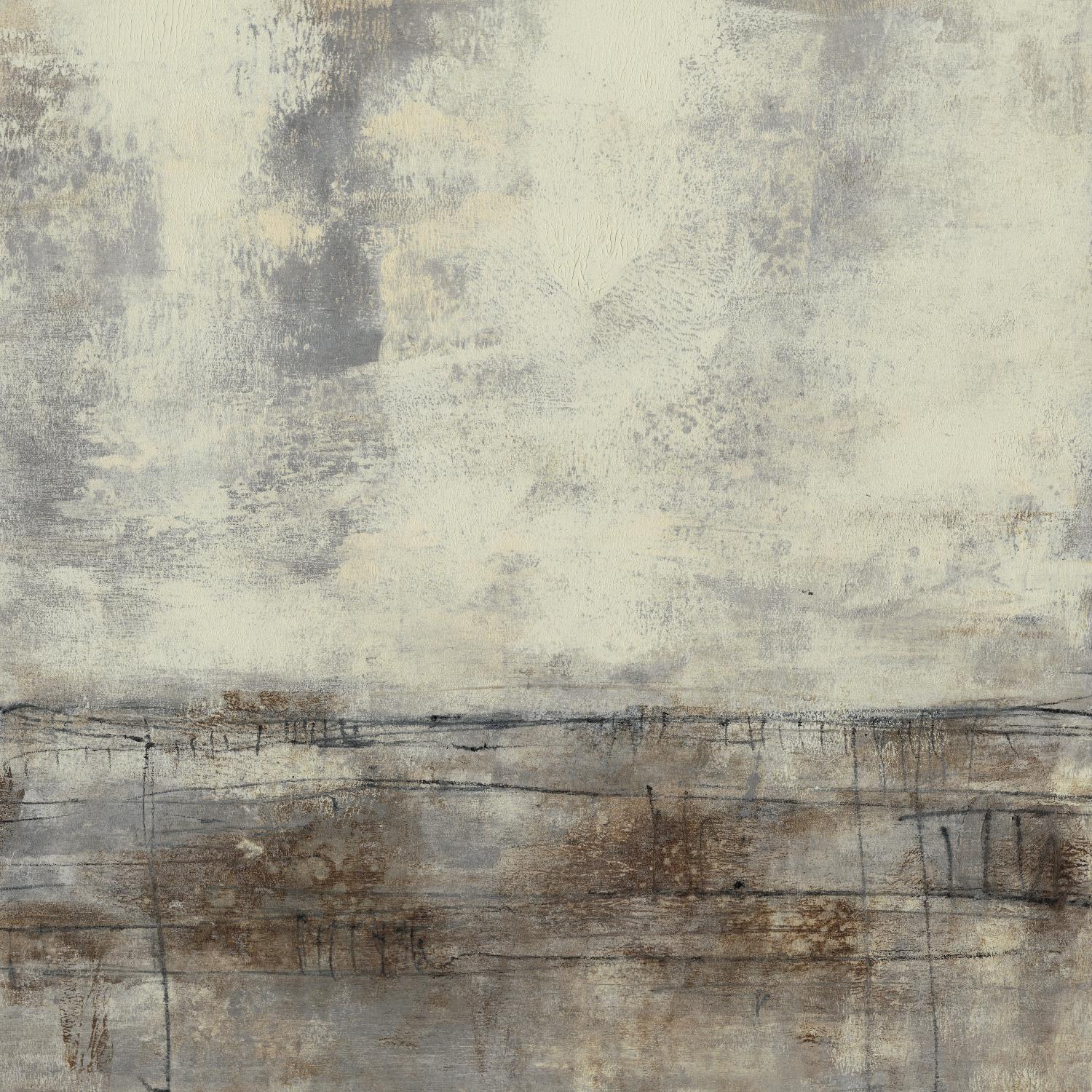 Neutral Plane II de Jennifer Goldberger sur GIANT ART - abstraction brune