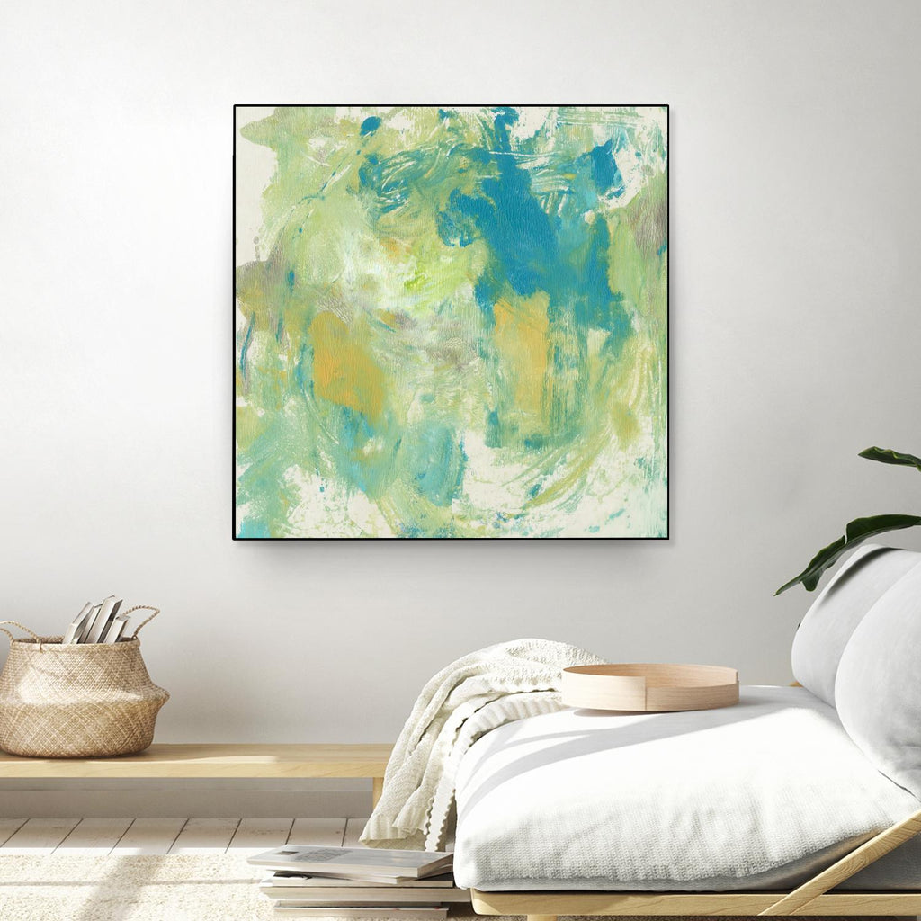 World Wind I by Tim OToole on GIANT ART - green abstract