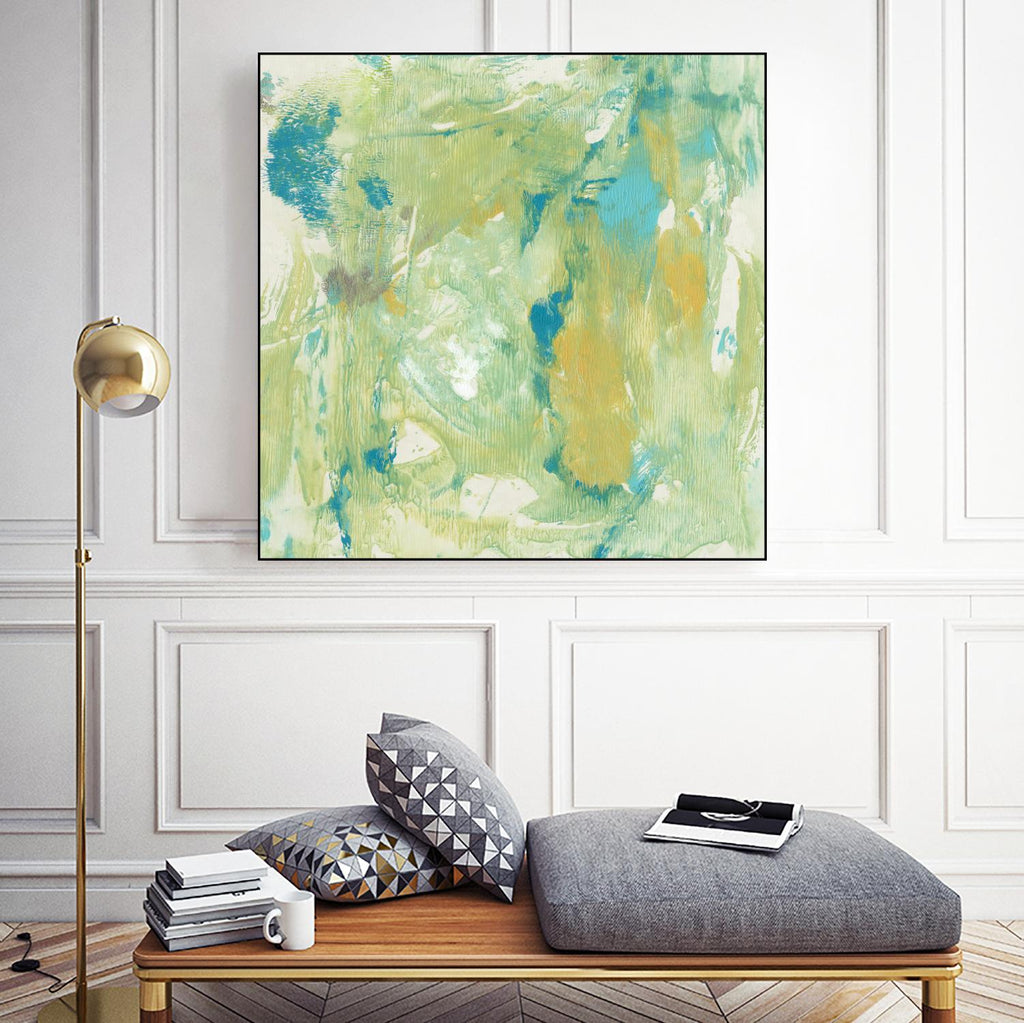 World Wind II by Tim OToole on GIANT ART - green abstract
