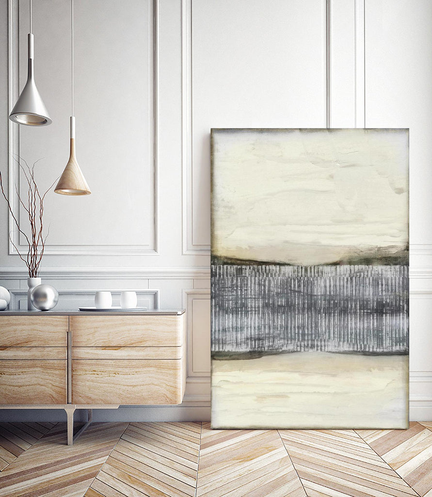 Divided Horizon I by Jennifer Goldberger on GIANT ART - abstract