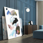 Sonata II by Jodi Fuchs on GIANT ART - pink abstract