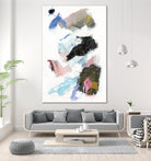 Sonata II by Jodi Fuchs on GIANT ART - pink abstract