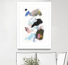 Sonata II by Jodi Fuchs on GIANT ART - pink abstract