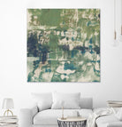 Obscured Horizon I by Jennifer Goldberger on GIANT ART - green abstract