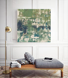 Obscured Horizon I by Jennifer Goldberger on GIANT ART - green abstract