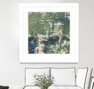 Obscured Horizon II by Jennifer Goldberger on GIANT ART - green abstract