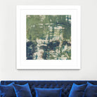 Obscured Horizon II by Jennifer Goldberger on GIANT ART - green abstract