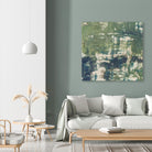 Obscured Horizon II by Jennifer Goldberger on GIANT ART - green abstract