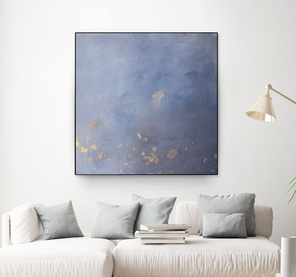 Escaping Night II by Julia Contacessi on GIANT ART - blue abstract
