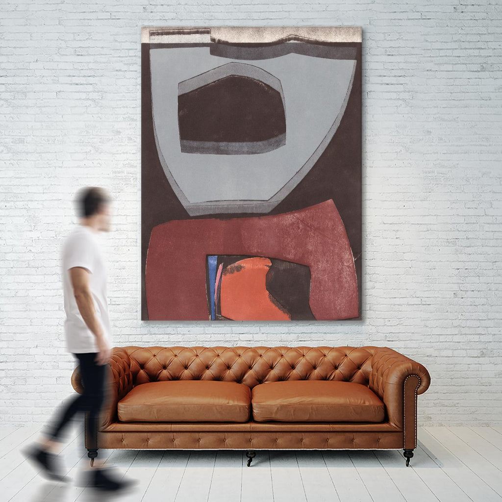 Istanbul #12 by Rob Delamater on GIANT ART - brown abstract