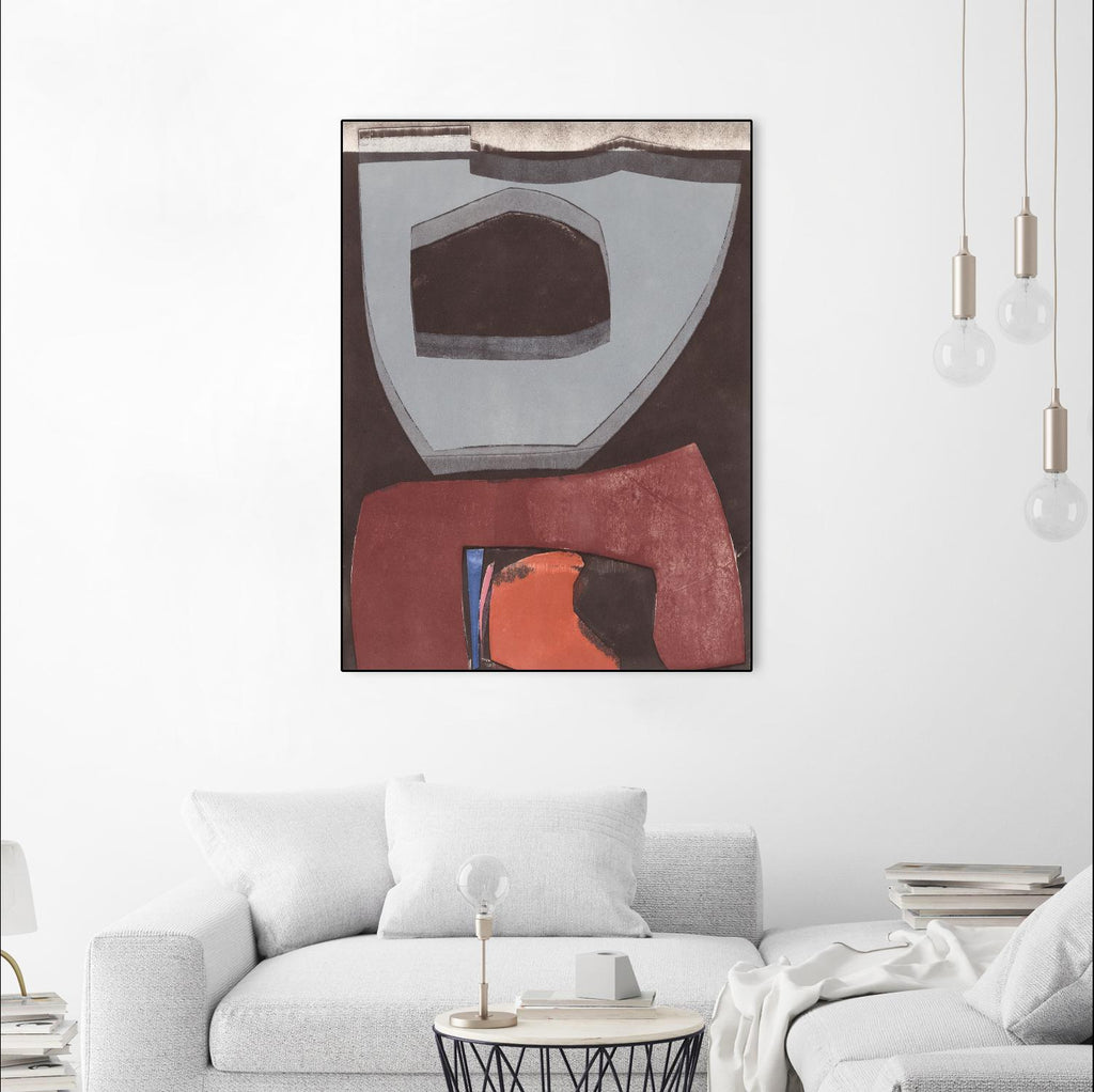 Istanbul #12 by Rob Delamater on GIANT ART - brown abstract