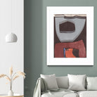 Istanbul #12 by Rob Delamater on GIANT ART - brown abstract