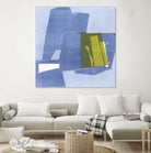 Istanbul #9 by Rob Delamater on GIANT ART - blue abstract