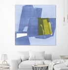Istanbul #9 by Rob Delamater on GIANT ART - blue abstract