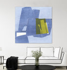 Istanbul #9 by Rob Delamater on GIANT ART - blue abstract