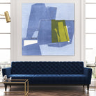 Istanbul #9 by Rob Delamater on GIANT ART - blue abstract