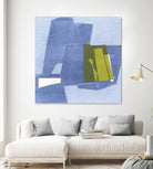 Istanbul #9 by Rob Delamater on GIANT ART - blue abstract