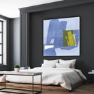 Istanbul #9 by Rob Delamater on GIANT ART - blue abstract