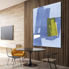 Istanbul #9 by Rob Delamater on GIANT ART - blue abstract