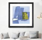 Istanbul #9 by Rob Delamater on GIANT ART - blue abstract