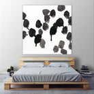 Monochrome Gestures VII by June Erica Vess on GIANT ART - black abstract