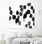 Monochrome Gestures VII by June Erica Vess on GIANT ART - black abstract