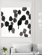 Monochrome Gestures VII by June Erica Vess on GIANT ART - black abstract