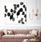 Monochrome Gestures VII by June Erica Vess on GIANT ART - black abstract