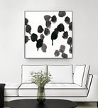 Monochrome Gestures VII by June Erica Vess on GIANT ART - black abstract