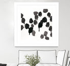 Monochrome Gestures VII by June Erica Vess on GIANT ART - black abstract