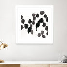 Monochrome Gestures VII by June Erica Vess on GIANT ART - black abstract