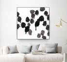 Monochrome Gestures VII by June Erica Vess on GIANT ART - black abstract