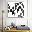 Monochrome Gestures VII by June Erica Vess on GIANT ART - black abstract