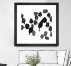 Monochrome Gestures VII by June Erica Vess on GIANT ART - black abstract