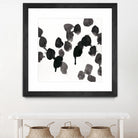 Monochrome Gestures VII by June Erica Vess on GIANT ART - black abstract