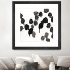 Monochrome Gestures VII by June Erica Vess on GIANT ART - black abstract