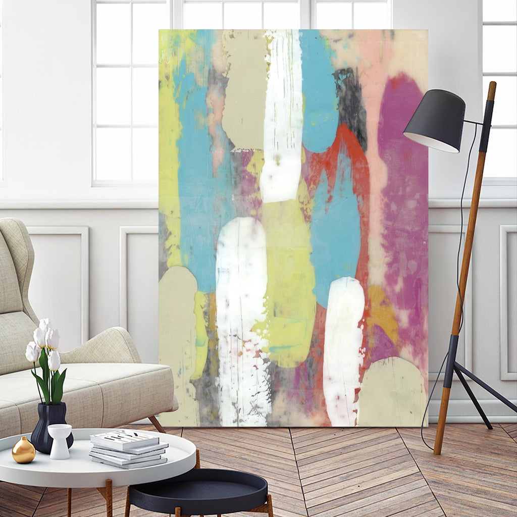 Swatch Layers I by Jennifer Goldberger on GIANT ART - abstract