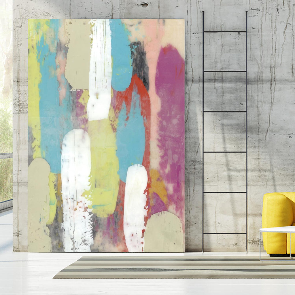 Swatch Layers I by Jennifer Goldberger on GIANT ART - abstract