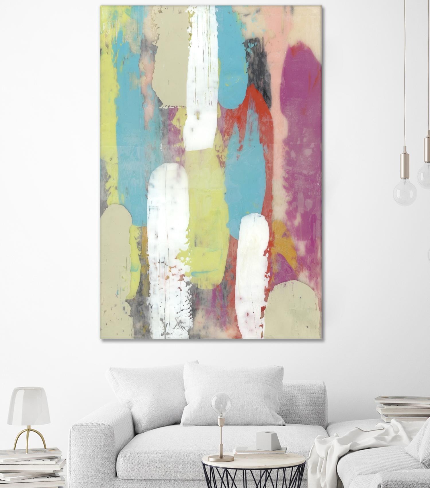 Swatch Layers I by Jennifer Goldberger on GIANT ART - abstract