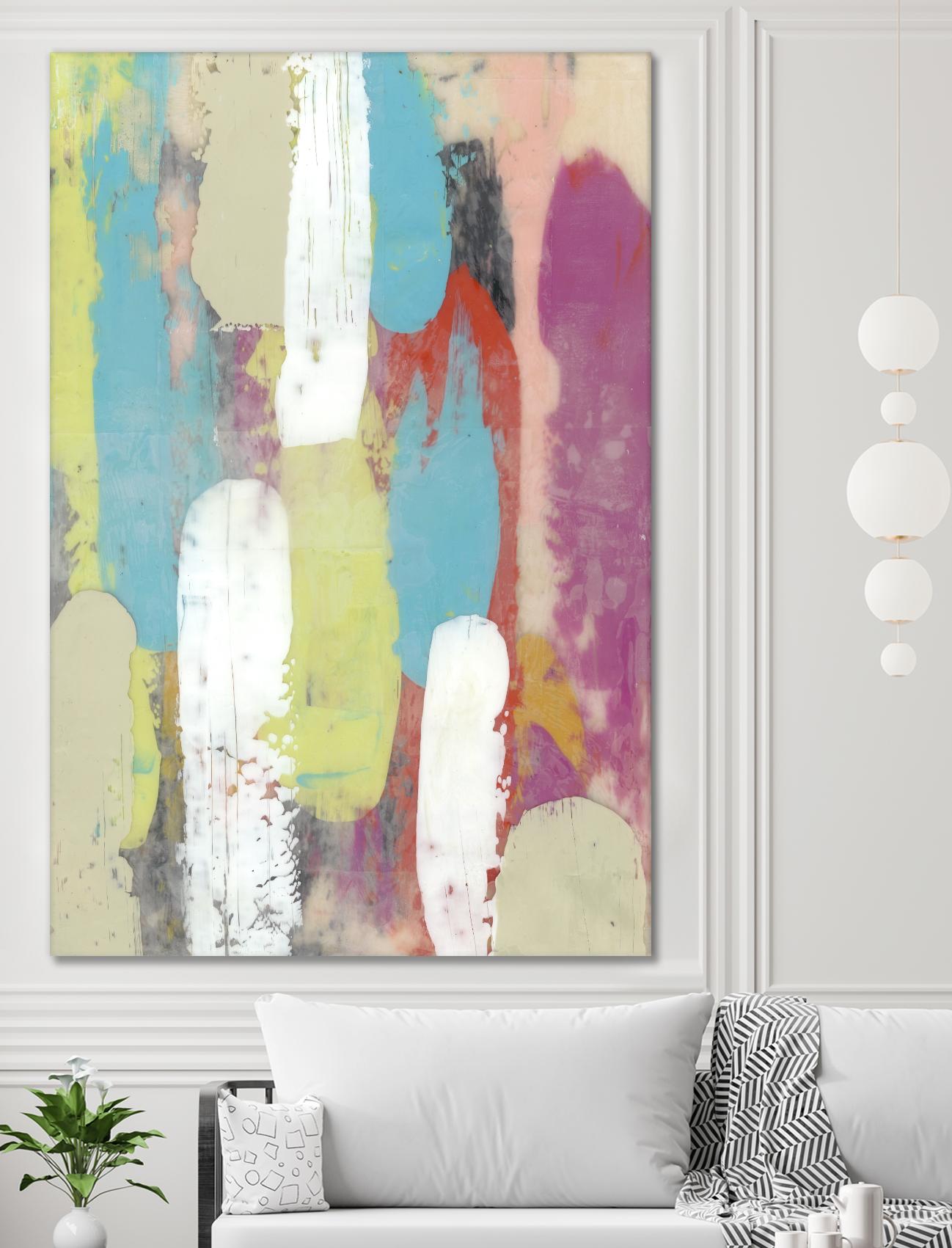 Swatch Layers I by Jennifer Goldberger on GIANT ART - abstract