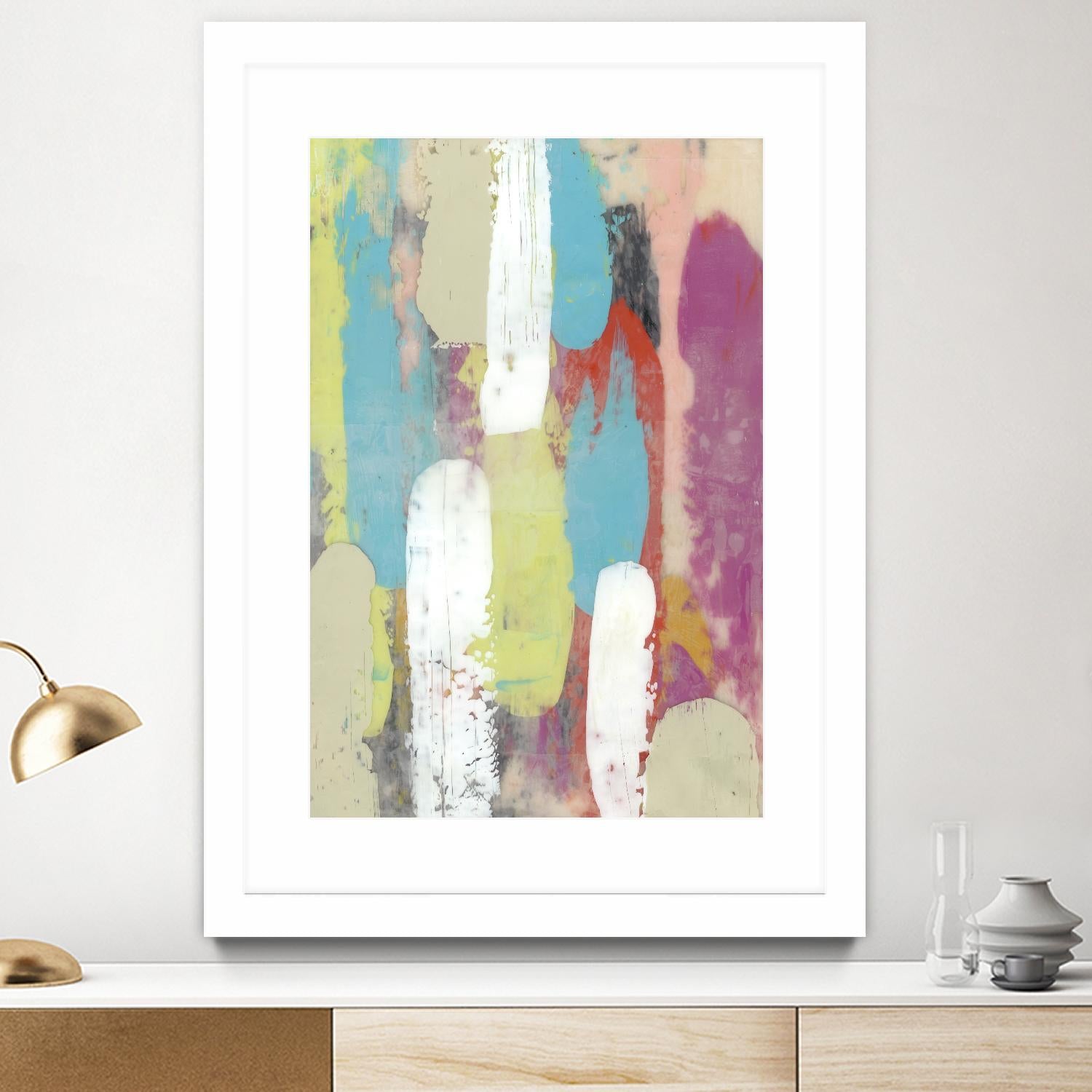 Swatch Layers I by Jennifer Goldberger on GIANT ART - abstract