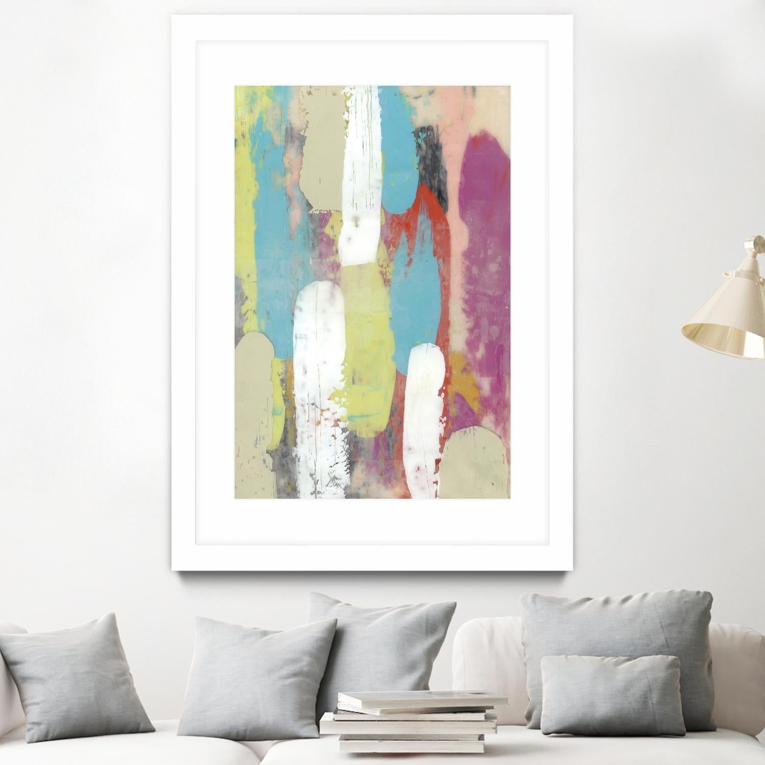 Swatch Layers I by Jennifer Goldberger on GIANT ART - abstract