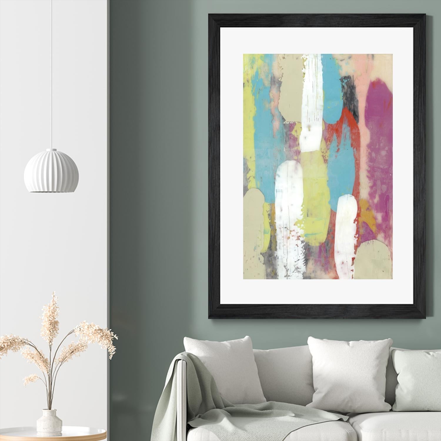 Swatch Layers I by Jennifer Goldberger on GIANT ART - abstract