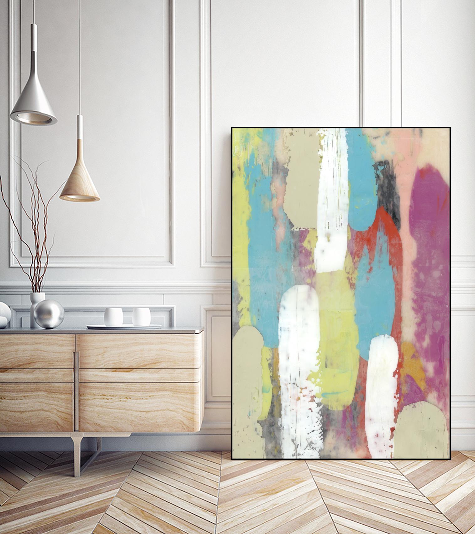 Swatch Layers I by Jennifer Goldberger on GIANT ART - abstract