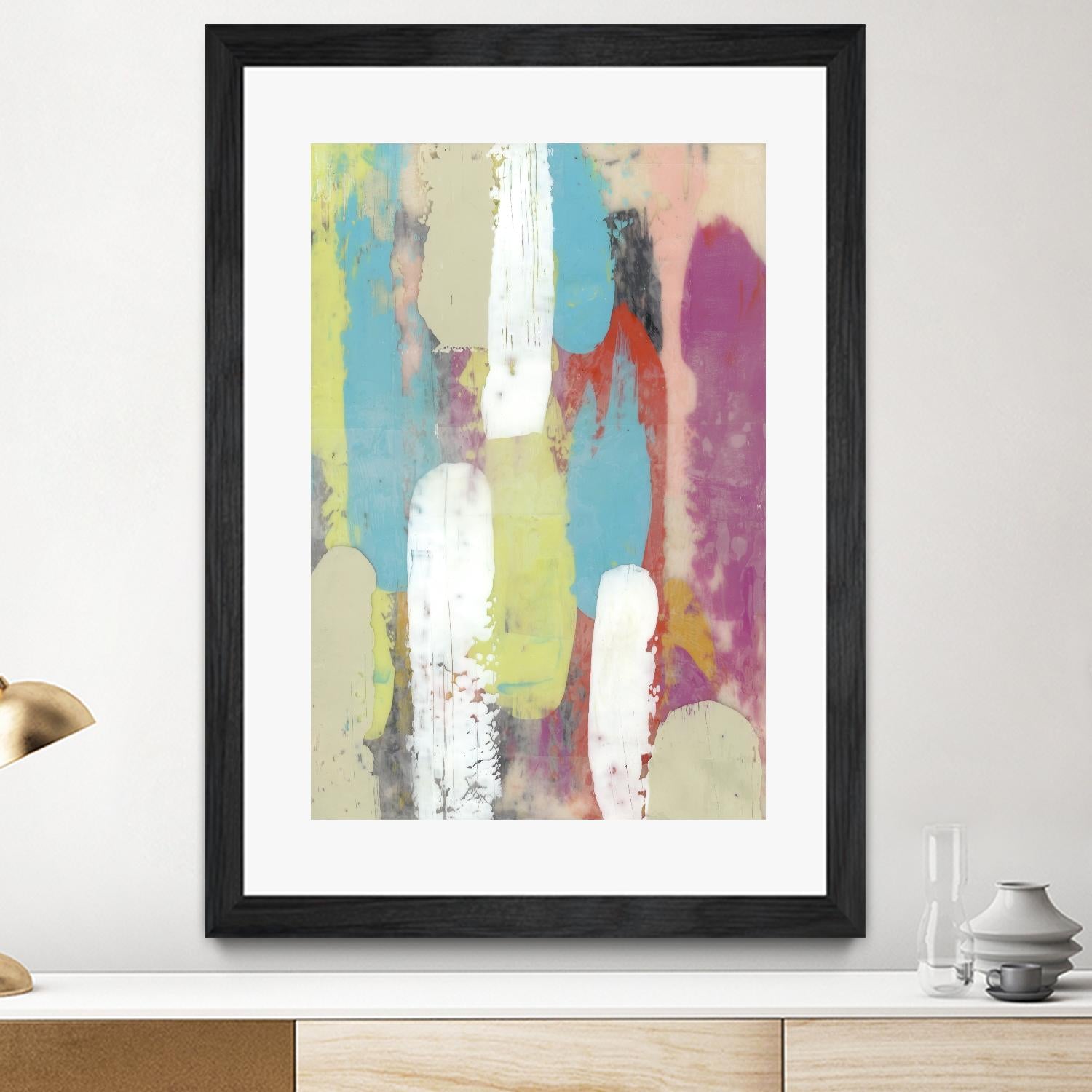 Swatch Layers I by Jennifer Goldberger on GIANT ART - abstract