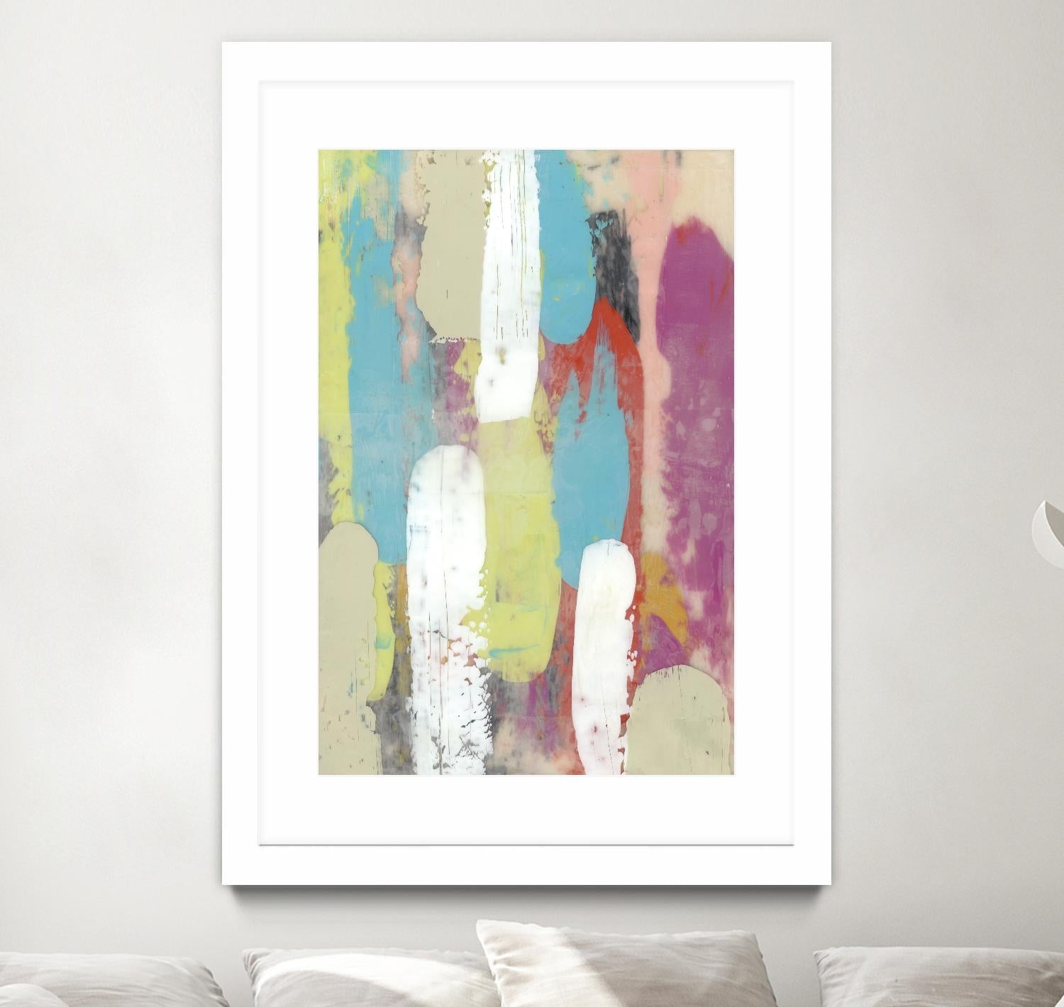 Swatch Layers I by Jennifer Goldberger on GIANT ART - abstract