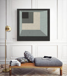 Geometric Perspective I by June Erica Vess on GIANT ART - green abstract